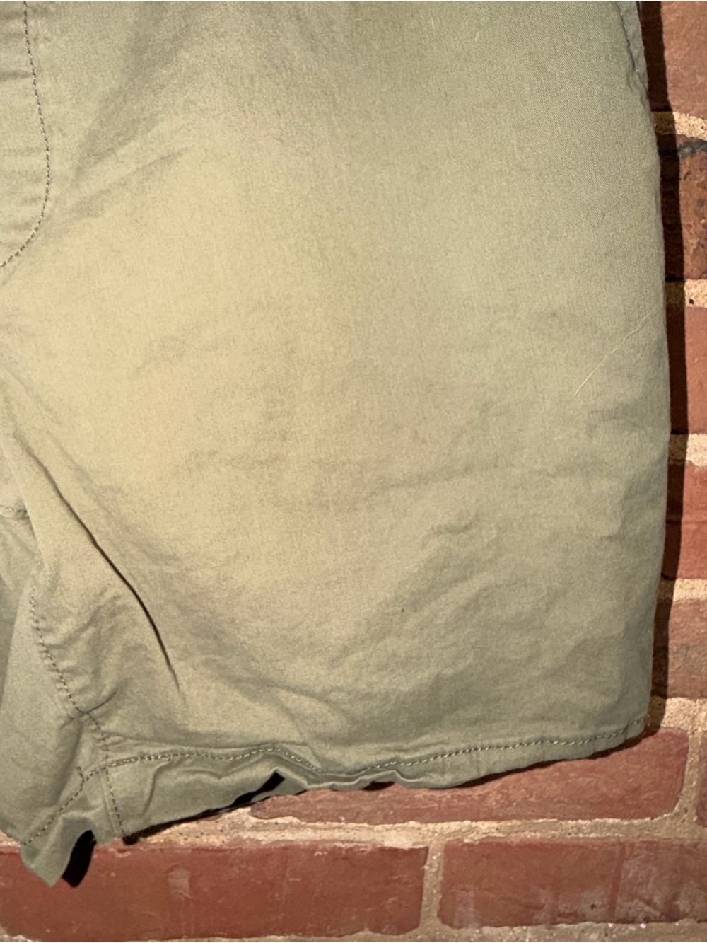 Men's Sonoma Shorts Medium Olive Drawstring Casual Athletic Workout 6’ Seam - Picture 5 of 12